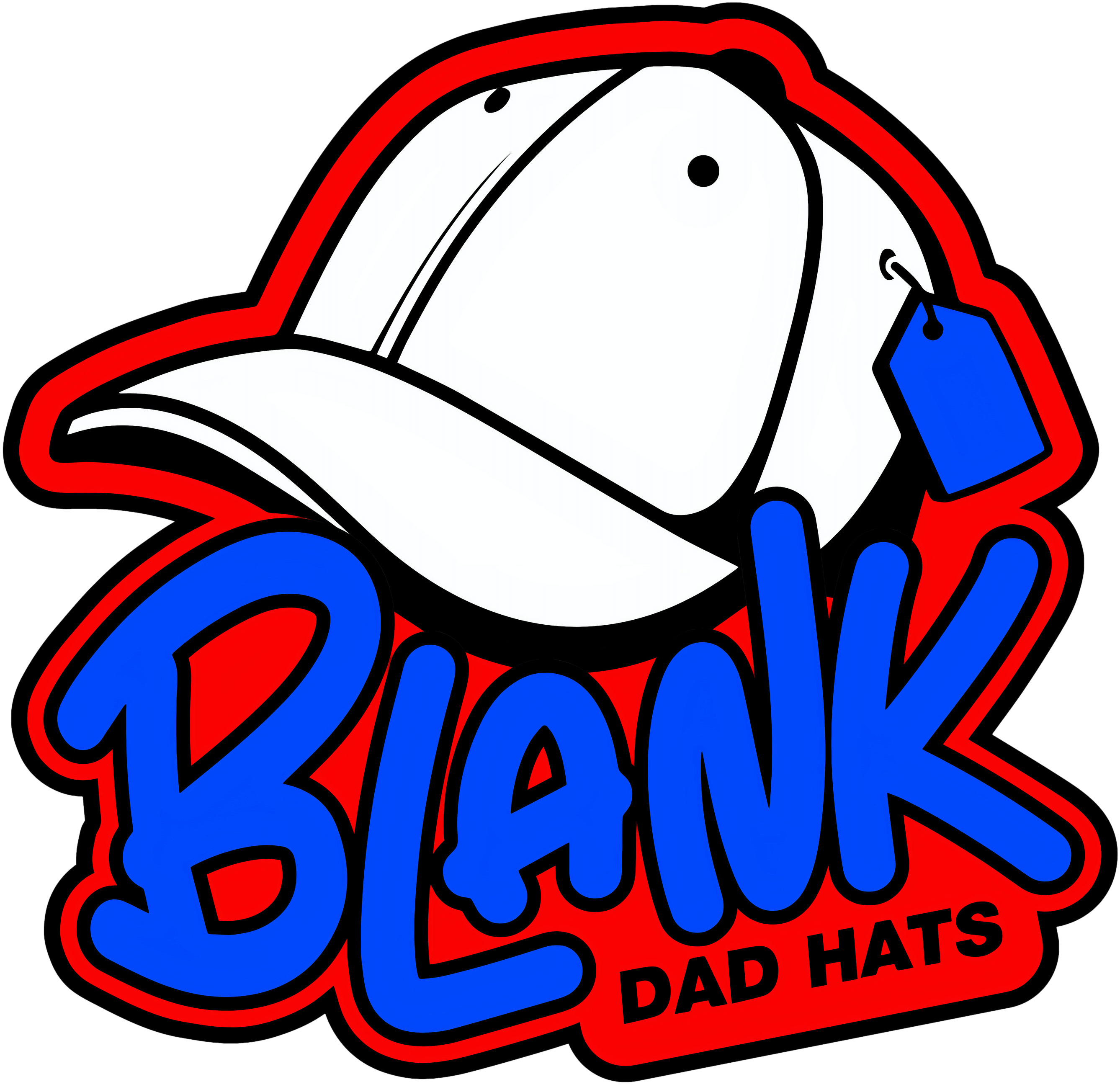 Blank Dad Hats